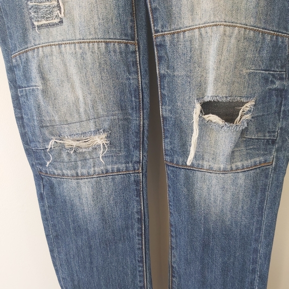 Crooks & Castels Distressed Womans Jeans - Picture 3 of 9